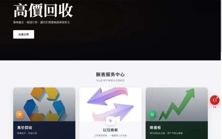 海外奢饰品回收/劳力士商城/商品抢购/以旧换新/PC自适应 封面