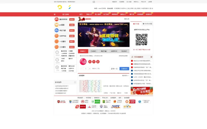 KK彩票/双玩法彩票系统/彩票CP系统/JAVA开源 封面